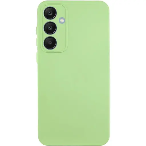 Чохол TPU Getman Liquid Silk Full Camera для Samsung Galaxy S23 FE Зелений / Pistachio