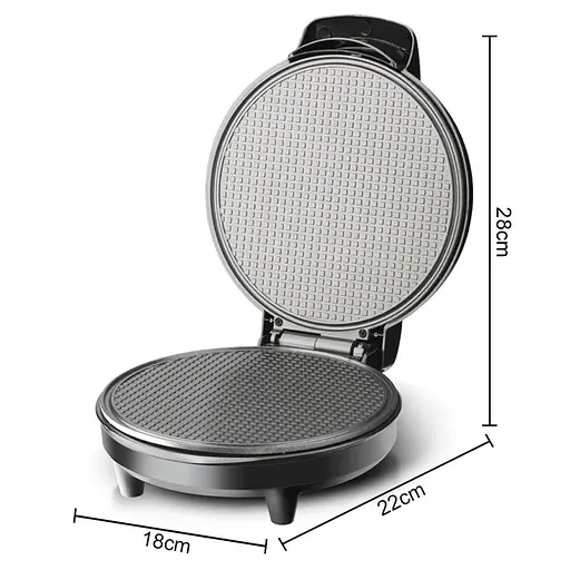 Електровафельниця Bitek BT-220 антипригарні пластини терморегулятор конус для ріжків 1200 Вт Чорний - фото 7