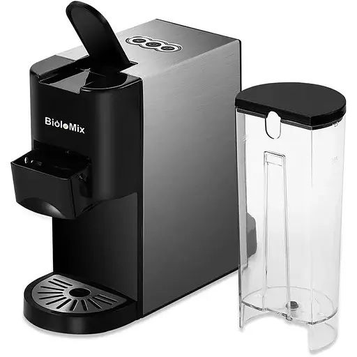 Кофеварка 3-in-1 BioloMix BK-513 Espresso Coffee Machine Серая - фото 7