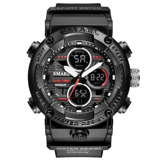 Годинник наручний чоловічий Smael 8040 Orange (15158) - фото 1