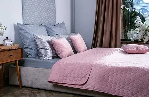 Набір VeLour  покривало та 2 чохли на подушки Rose (К_994.55_Rose) - фото 5