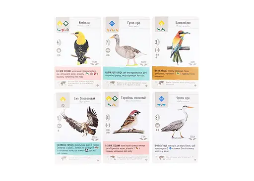 Настольная игра Ігромаг Крылья: Птицы Европы (Wingspan: European Expansion) (укр.) (STM901) - фото 11