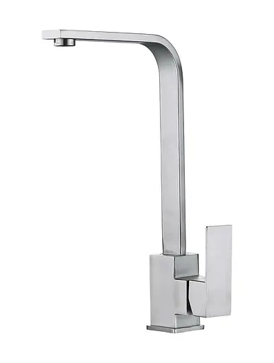 Змішувач для кухні Г-гусак Ø35 Wezer PRO4-02 1/10 Никель - фото 3