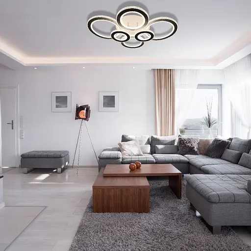 Светодиодная накладная люстра Ardero AL6166ARD VIVID 75Вт белый - фото 2