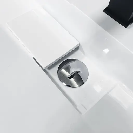 Раковина Adamant умывальник VISION искусственный камень прямоугольная - фото 7