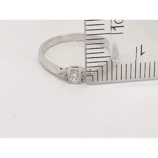 Золотое кольцо Qvaliz с фианитами. К01005Б 16,5 - фото 5