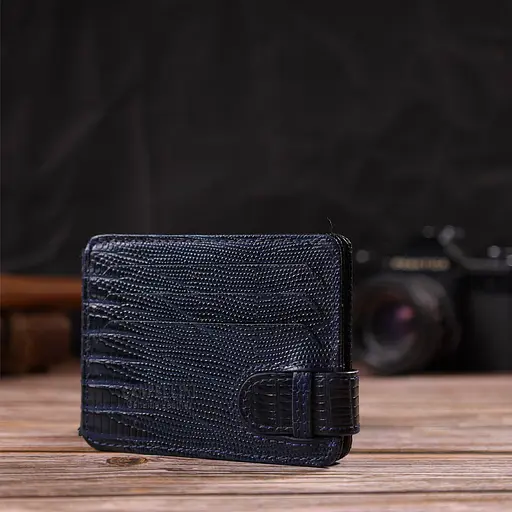 Мужской кожаный кошелек Canpellini 10.5х8х1 см acs0025585 - фото 7