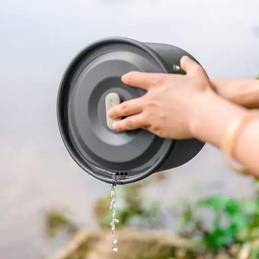 Набір посуду (2 каструлі чайник сковорода) Naturehike CNK2450CF010 алюміній - фото 5