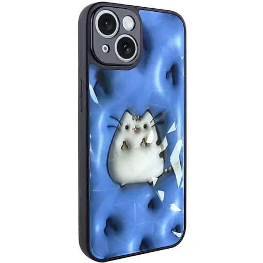 Чохол Epik TPU+PC Prisma Fluffie для Apple iPhone 15, 6.1 Pusheen - фото 1