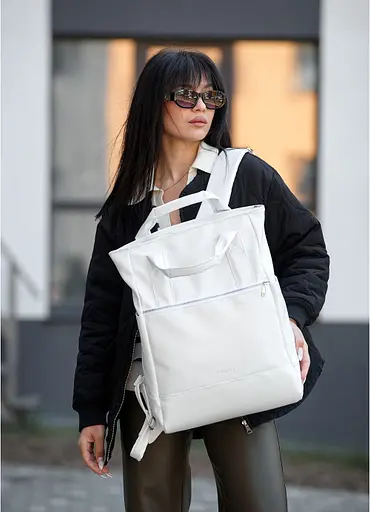 Жіноча сумка-рюкзак Sambag 45х15х31 см sum0010788 - фото 5