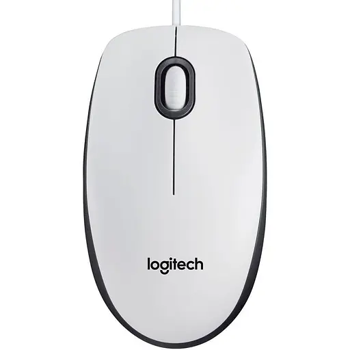 Мишка Logitech M100 WHITE 910-006764 - фото 2