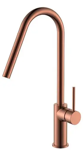 Смеситель для кухни Imex Kenia PVD матовое розовое золото GCE020/ORC Теплый закат - фото 1