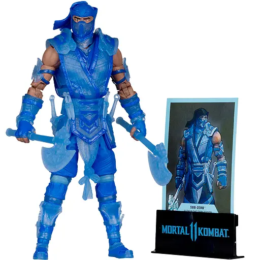 Фигурка Mortal Kombat 11 Sub-Zero - Glow In The Dark Edition - Gold Label 0 - фото 1