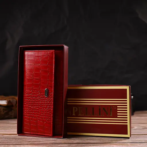 Кожаный женский кошелек Canpellini 17.8х9х1 см acs0025484 - фото 8