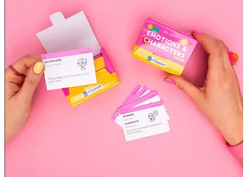 Настольная игра English Student Карточки для изучения английского языка English Student Emotions & Characters (укр.) (591226005) - фото 2