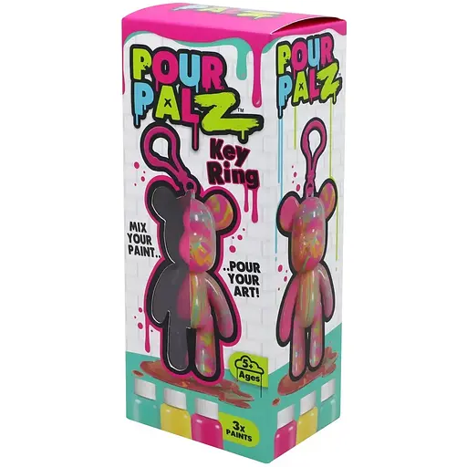 Набір для творчості ToyMonster Флюїд Арт Брелок Ведмедик S3 (GS-G88822) - фото 8