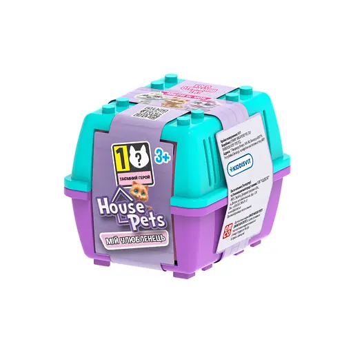 Колекційна фігурка-сюрприз House Pets – Мій улюбленець з переноскою (у дисплеї)