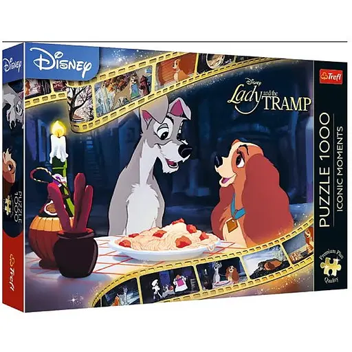 Пазл Trefl Знакові моменти: Закохані собачки Леді та бродяга 1000 ел. (10830) - фото 1