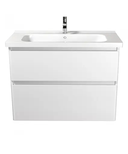 Тумба Мойдодир Палермо 90-U з умивальником ID-90 Білий - фото 9