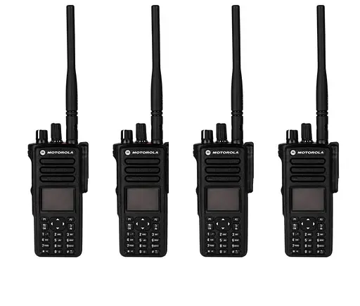 Радіостанція цифрова Motorola MotoTRBO DP4800 VHF AES-256 шифрування, комплект 4 штук