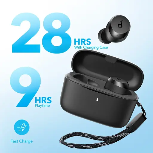Гарнитура Anker SoundCore A25i Black (6907837) - фото 6