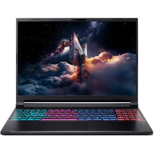 Ноутбук Acer Nitro V 16S ANV16S-61 16" WQXGA IPS AMD R9-365 32GB F2TB NVD5070-8 Lin чорний - фото 1