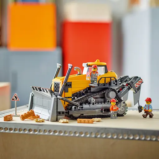 Конструктор LEGO City Желтый бульдозер 682 детали (60466) - фото 11