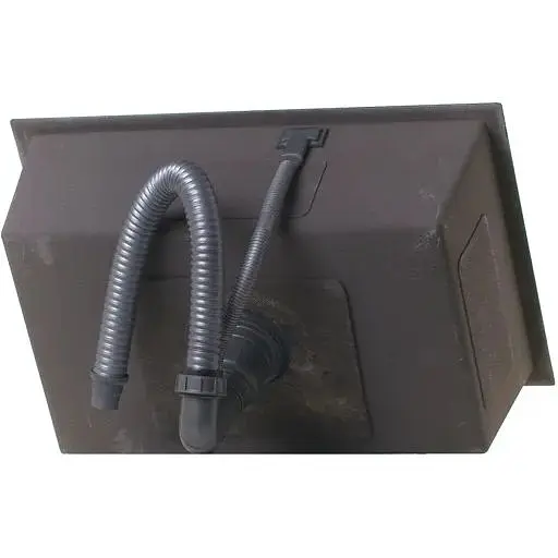 Черная кухонная мойка Nett NB-6845 из нержавейки под столешницу 1.5 мм - фото 5