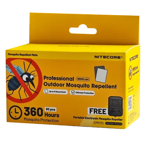 Комплект пластин для фумигаторов Nitecore MRM10 Mini 60 шт. + фумигатор Nitecore EMR11D - фото 4