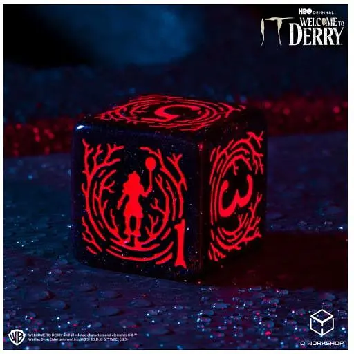 Набір кубиків Q-Workshop It. Welcome to Derry Adults-only dice set (7 шт.) (IT/00190166/2025/1/A) - фото 3