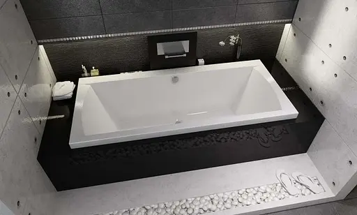 Ванна акриловая Rho Jula 170x75 BA5300500000000 Белый - фото 3