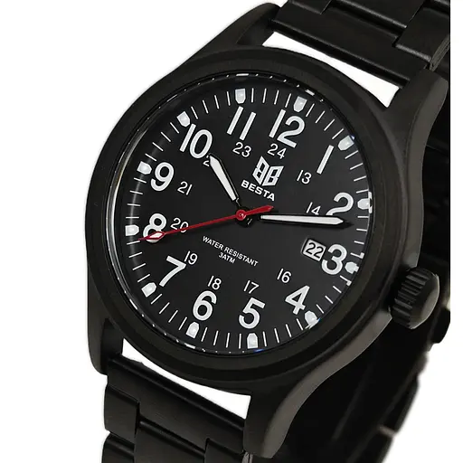Годинник Besta Command Black Metal, 2 ремінця