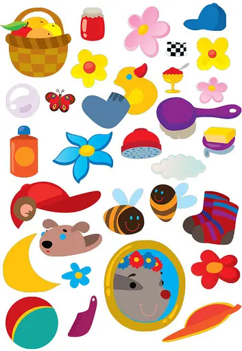 Дитяча розвиваюча книга Веселі усмішки Лісові малюки 402955 з наклейками - фото 2