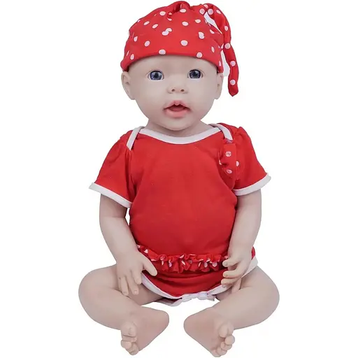 Силіконова лялька IVITA реалістичні блакитні очі