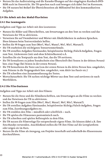 Menschen A1/1. Lehrerhandbuch - фото 9