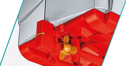 Конструктор дитячий Корабель LCVP Higgins Boat Cobi 4849 - фото 8