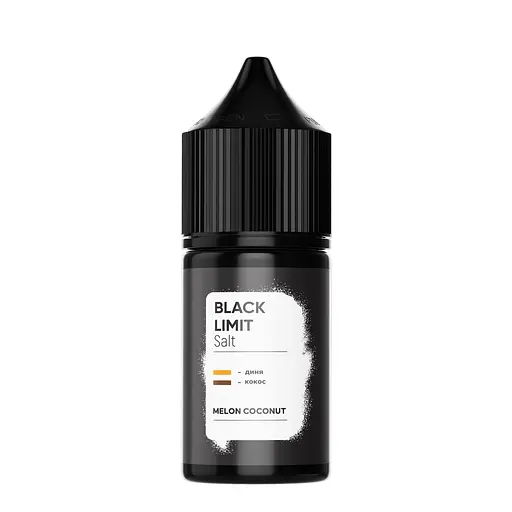 Набор компонентов для самозамеса солевой заправки Black Limit 30 мл Melon Coconut, дыня кокос 0-65 мг (18273) - фото 2