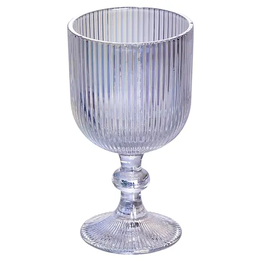 Набір келихів для вина 6 штук по 300 (мл) на ніжці келихи винні Хамелеон Yiwu HP7115RB - фото 2