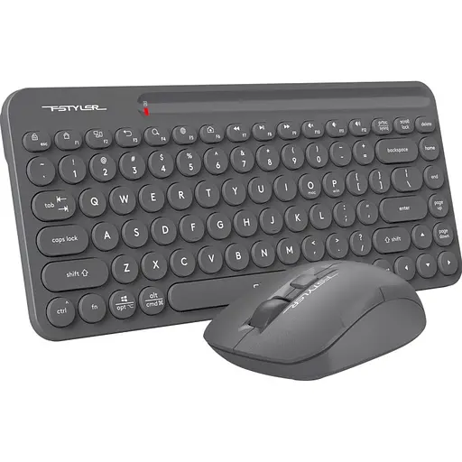 Комплект бездротовий A4Tech Fstyler FG3200 Air2 (Grey), Bluetooth/USB/Radio (USB) - фото 2