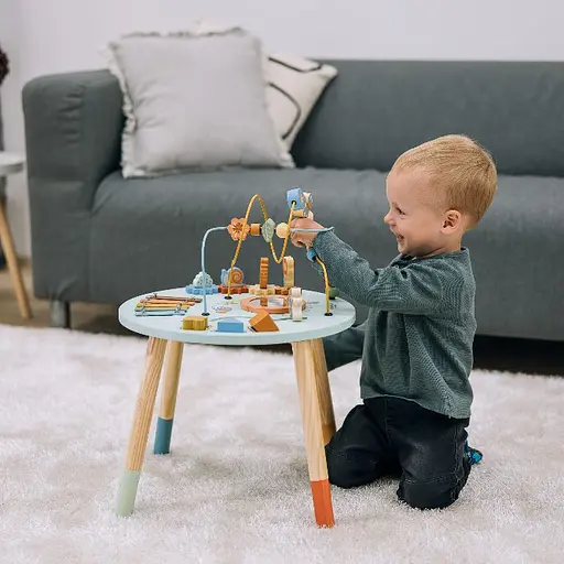 Інтерактивний стіл Free2Play Playzone дерев'яний блакитний (83235) - фото 12