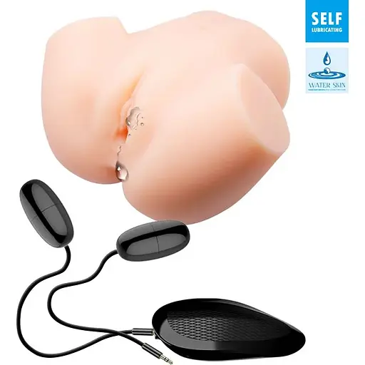 Мастурбатор з подвійною вібрацією і двома входами Crazy Bull-Veronica Dual Vagina and Anal, BM - 00900T72ZK, Телесный - фото 2