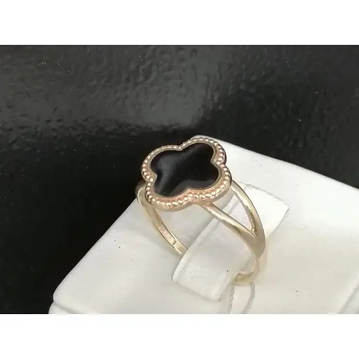 Золотое кольцо Империя золота с эмалью. КБ1206И 18 16,5 - фото 4