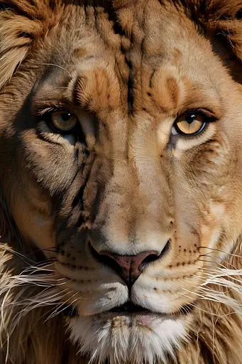 Деревянный фигурный пазл Могучий король, А2, Картонная коробка 300+ элементов