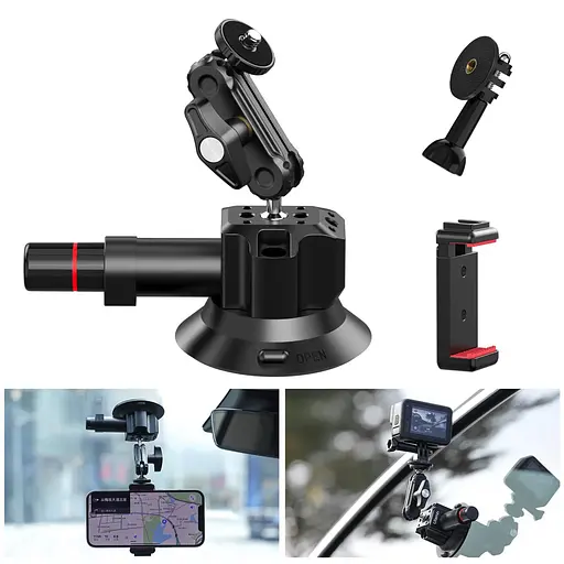 Присоска з швидкознімним кріпленням Ulanzi Vijim Extended Vacuum Suction Cup 3 inches (UV-3089 SC-01) - фото 5