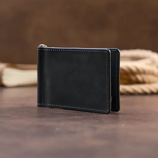 Кожаный портмоне Grande Pelle 12х8х0.5 см acs0014764 - фото 7