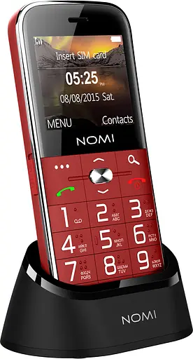 Телефон Nomi i220 Red UA UCRF - фото 2