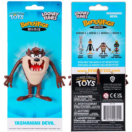 Фигурка Looney Tunes Taz Mini Bendyfig (Луни Тюнз) 9 см - фото 2