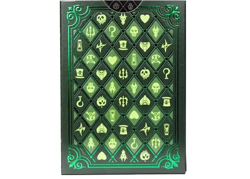 Карти гральні United States Playing Card Company Bicycle Disney Villains (green) (ВР_БДВГ) - фото 2
