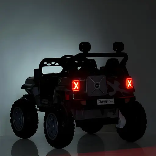 Электромобиль детский Bambi Джип M 4960EBLRS-18 12V с родительским пультом мягкими колесами - фото 2