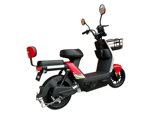 Електроскутер Двомісний Corso Swift SW (500W/60V/20Ah) Бежево-Червоний - фото 9